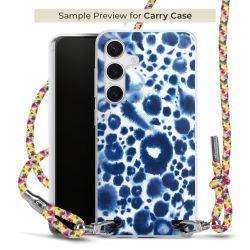 Carry Case Transparent Fabric colourful