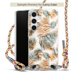 Carry Case Transparent Fabric colourful