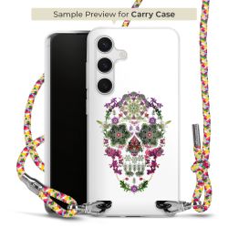 Carry Case Transparent Fabric colourful