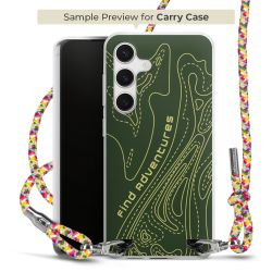 Carry Case Transparent Fabric colourful