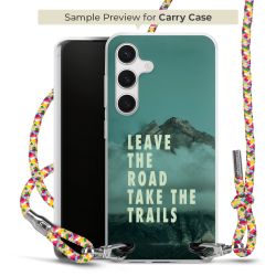 Carry Case Transparent Fabric colourful