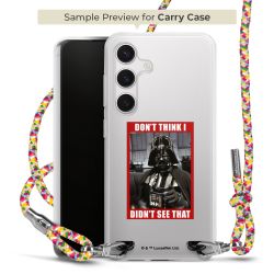 Carry Case Transparent Fabric colourful