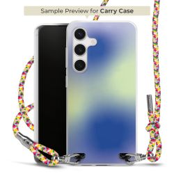 Carry Case Transparent Fabric colourful