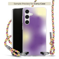 Carry Case Transparent Fabric colourful