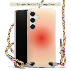 Carry Case Transparent Fabric colourful