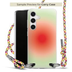 Carry Case Transparent Fabric colourful