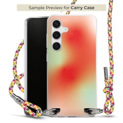 Carry Case Transparent Fabric colourful