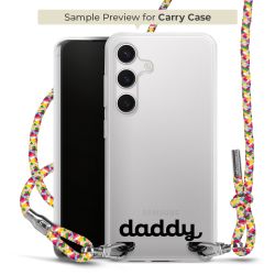 Carry Case Transparent Fabric colourful