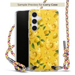 Carry Case Transparent Fabric colourful