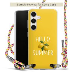 Carry Case Transparent Fabric colourful