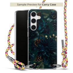 Carry Case Transparent Fabric colourful