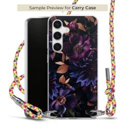 Carry Case Transparent Fabric colourful