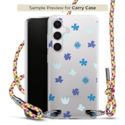 Carry Case Transparent Fabric colourful