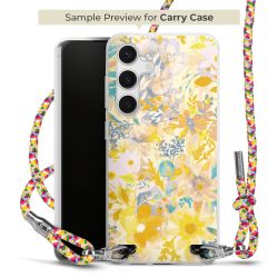 Carry Case Transparent Fabric colourful