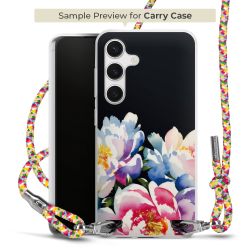 Carry Case Transparent Fabric colourful