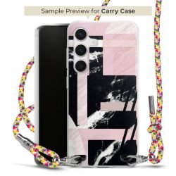 Carry Case Transparent Fabric colourful