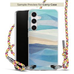 Carry Case Transparent Fabric colourful