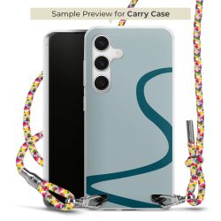 Carry Case Transparent Fabric colourful