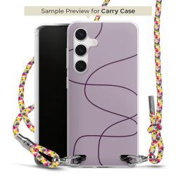 Carry Case Transparent Fabric colourful