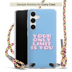 New Carry Case Transparent Stoff colourful/silber