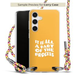 New Carry Case Transparent Stoff colourful/silber