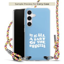 New Carry Case Transparent Stoff colourful/silber