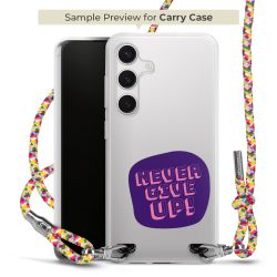 New Carry Case Transparent Stoff colourful/silber