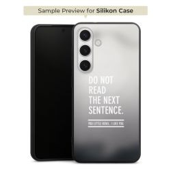 Silicone Premium Case Black Matt