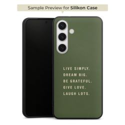 Silicone Premium Case Black Matt