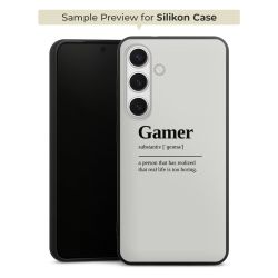 Silicone Premium Case Black Matt