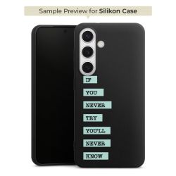 Silicone Premium Case black-matt