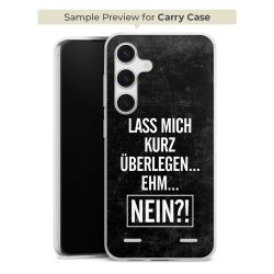 Carry Case Hülle Transparent ohne Band