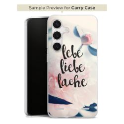 Carry Case Hülle Transparent ohne Band