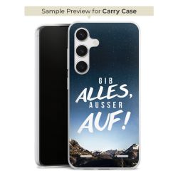 Carry Case Hülle Transparent ohne Band