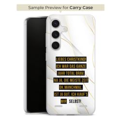 Carry Case Hülle Transparent ohne Band