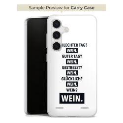 Carry Case Hülle Transparent ohne Band