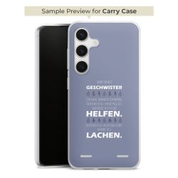 Carry Case Hülle Transparent ohne Band