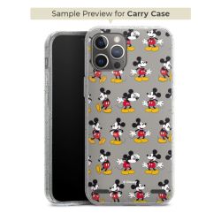 New Carry Case Hülle transparent-glitter