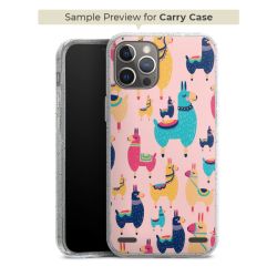 New Carry Case Hülle transparent-glitter