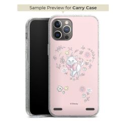 New Carry Case Hülle transparent-glitter