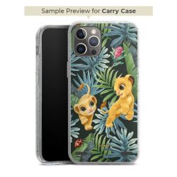 New Carry Case Hülle transparent-glitter