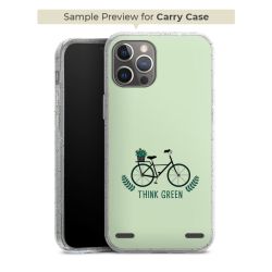 New Carry Case Hülle transparent-glitter