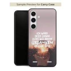 Carry Case Hülle Mattschwarz ohne Band