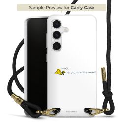 New Carry Case Transparent Stoff schwarz/gold