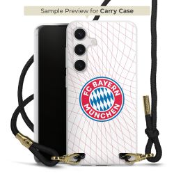 New Carry Case Transparent Stoff schwarz/gold