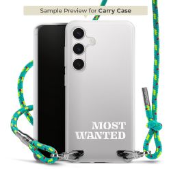 Carry Case Transparent Fabric sparkling neon/silver