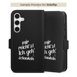 Sideflip mit Lasche schwarz/seiltliche Lasche