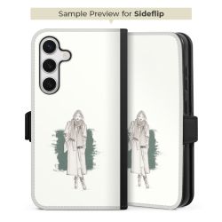 Sideflip with flap black/lateral flap