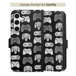 Sideflip with flap black/lateral flap