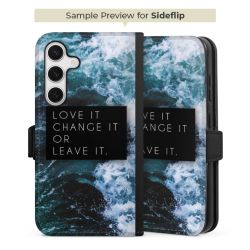 Sideflip with flap black/lateral flap